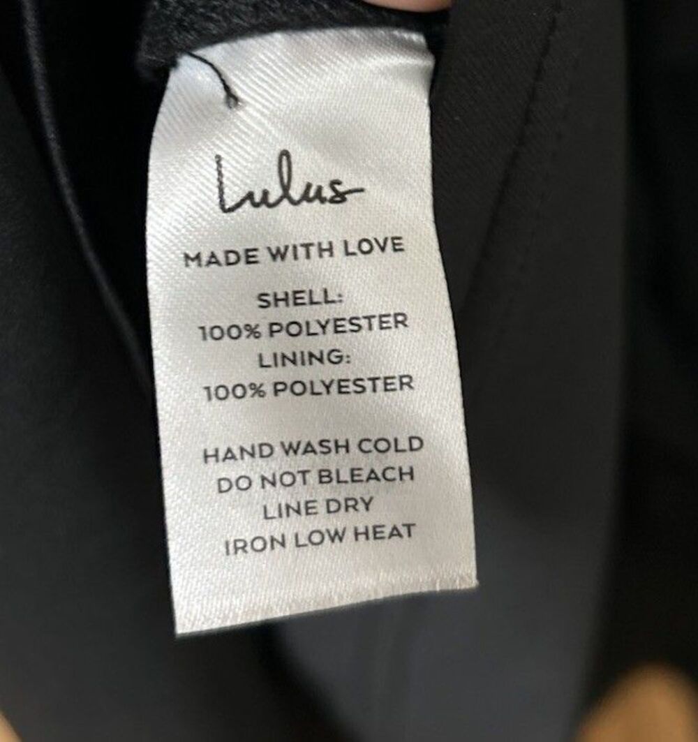 Tier and Now Black Tie-Back Tiered Maxi Dress size S Lulus - Picture 9 of 10